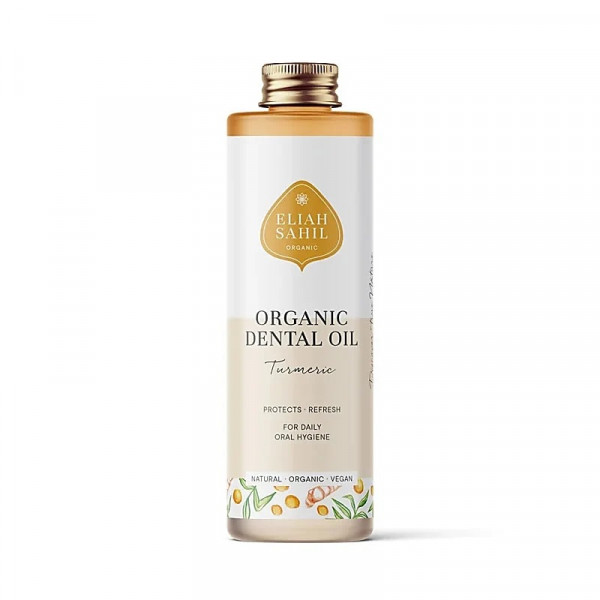 Huile dentaire bio au Curcuma Eliah Sahil – 100 ml - 1