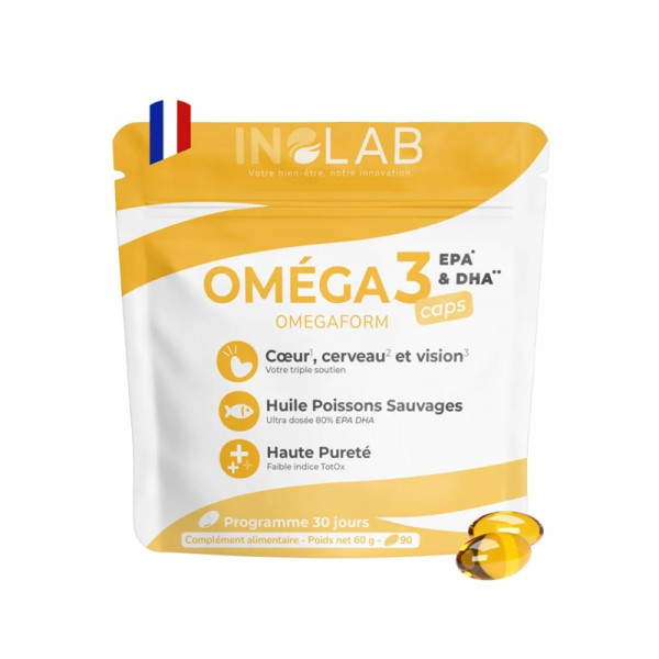 Oméga 3 EPA DHA – Capsules ultra concentrées et hautement pures - 1