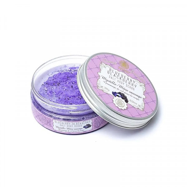 Gommage corporel au sel de mer Myrtilles & Mûres – 300 g - 1