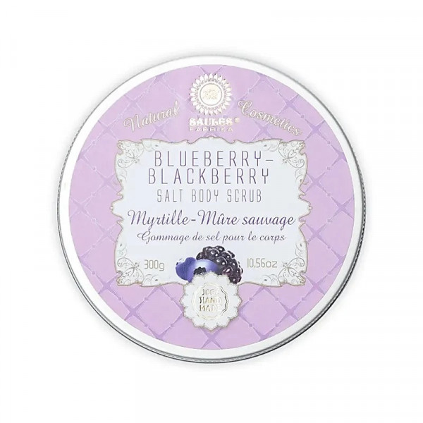 Gommage corporel au sel de mer Myrtilles & Mûres – 300 g - 2