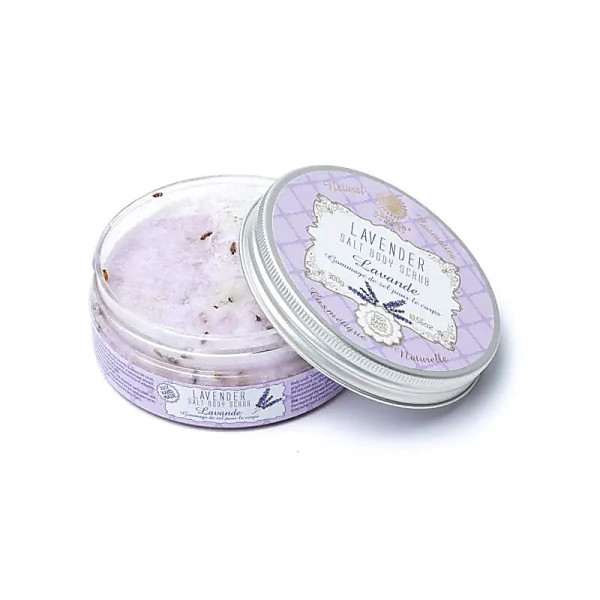Gommage corporel au sel de mer à la lavande – 300 g - 1