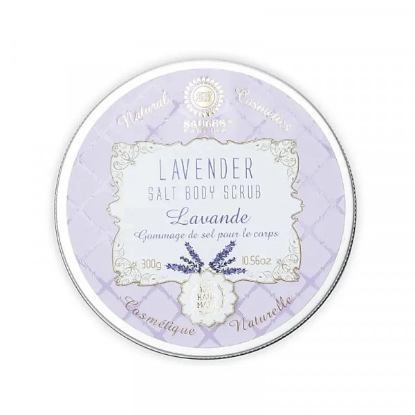 Gommage corporel au sel de mer à la lavande – 300 g - 2