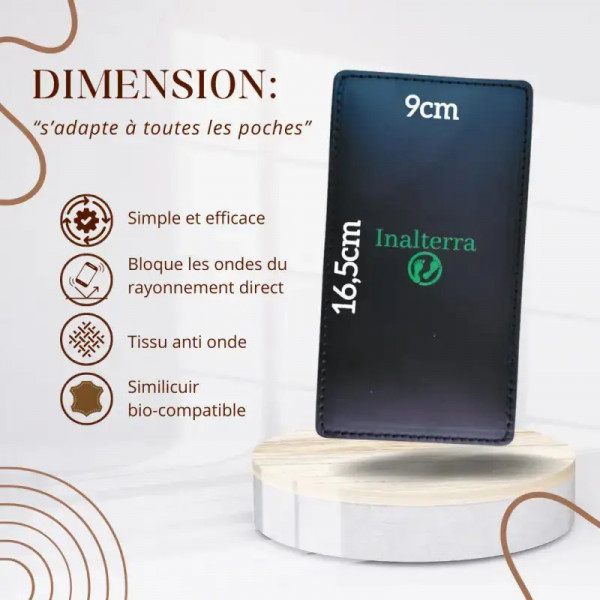 Bouclier anti-ondes de poche – Protection smartphone 5G discrète et pratique - 2