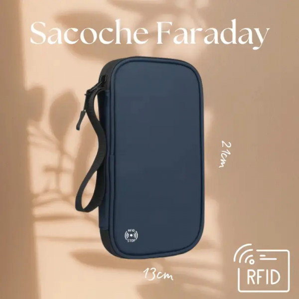 Sacoche Faraday Anti-Ondes RFID – Double Protection - 4